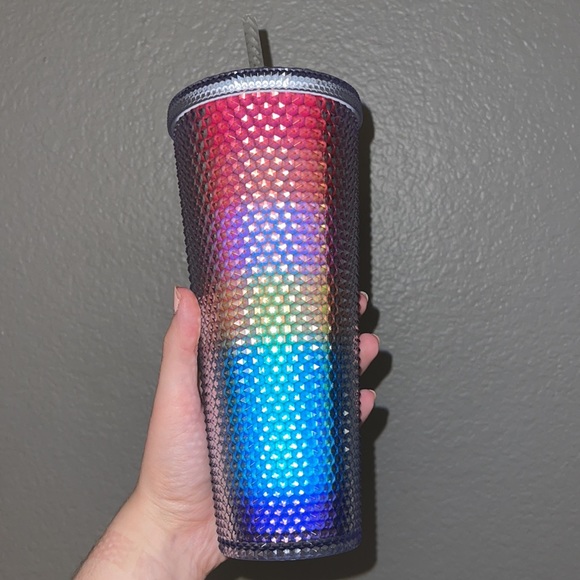 Starbucks Rainbow Studded Tumbler Cup - Picture 2 of 5